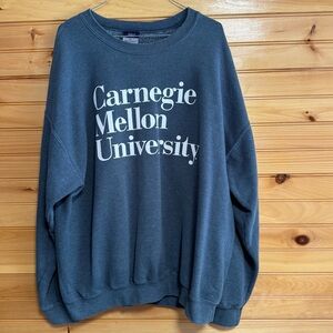 MV Sport Men's Dark Gray Crewneck Sweater